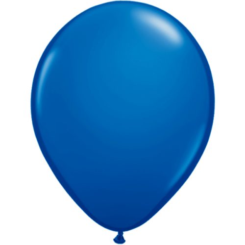 Ballonnen Pastel Blauw (donker) 30cm/100st bestellen bij FeestVoordeel |