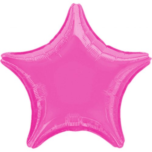 Folieballon Ster Roze bestellen bij FeestVoordeel |