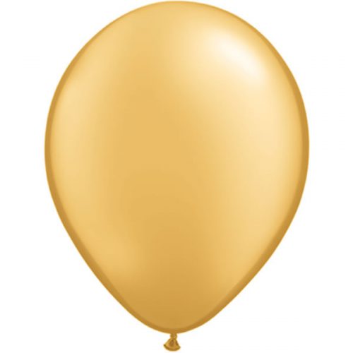 Ballonnen Metallic Goud 30cm/100st bestellen bij FeestVoordeel |