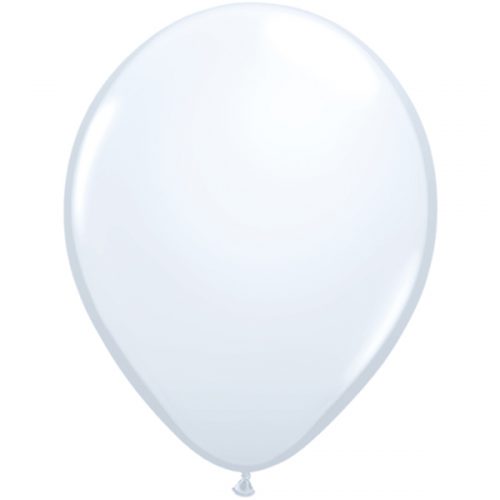 Ballonnen Metallic Wit 30cm/50st bestellen bij FeestVoordeel |