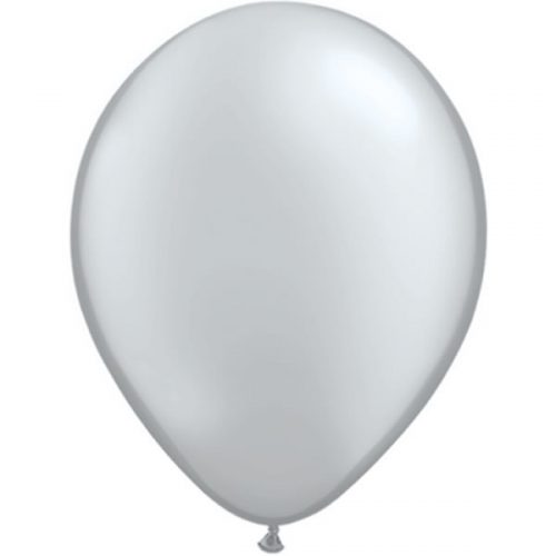 Ballonnen Metallic Zilver 30cm/50st bestellen bij FeestVoordeel |