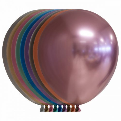 Ballonnen Chrome Assortiment 30cm/10st bestellen bij FeestVoordeel |