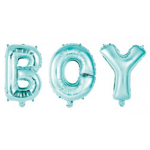 Folieballonnen Letters Boy bestellen bij FeestVoordeel |