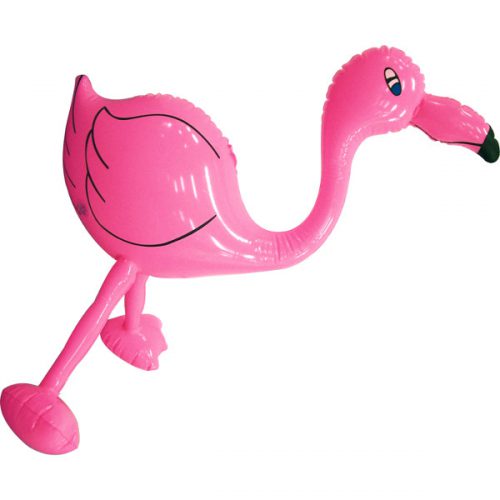 Opblaas Flamingo 60 cm bestellen bij FeestVoordeel |