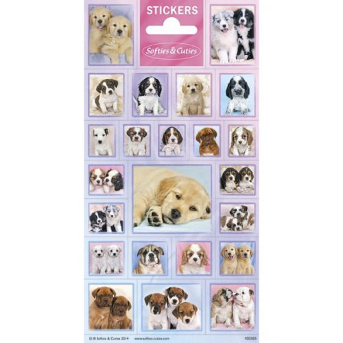 Stickers Cutie Dogs bestellen bij FeestVoordeel |