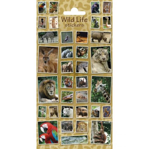 Stickers Wildlife bestellen bij FeestVoordeel |
