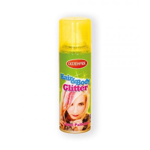 Glitter Haarspray Goud bestellen bij FeestVoordeel |