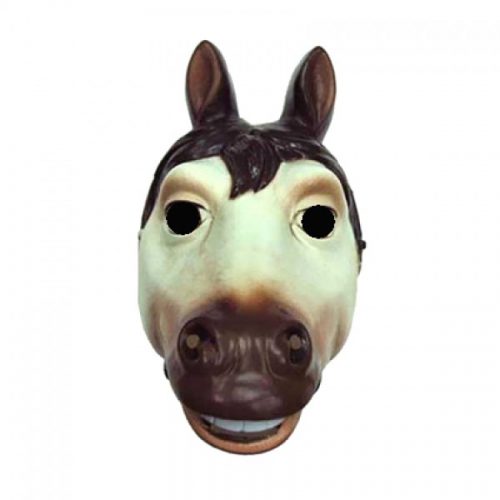 Masker Plastic Paard bestellen bij FeestVoordeel |