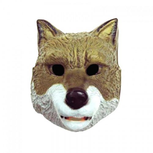 Masker Plastic Wolf bestellen bij FeestVoordeel |