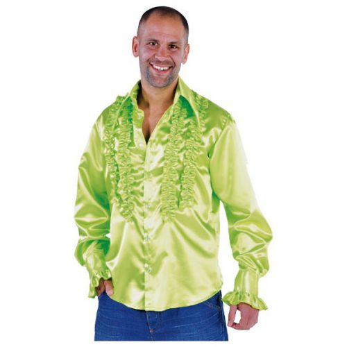 Disco Blouse Heren Groen bestellen bij FeestVoordeel |