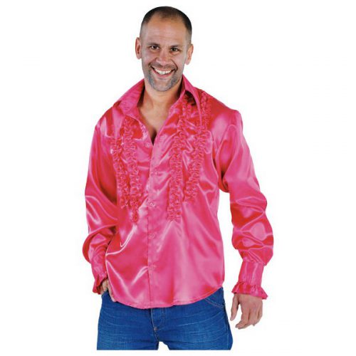 Disco Blouse Heren Roze bestellen bij FeestVoordeel |