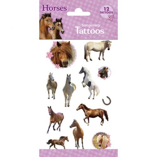 Plak Tattoos Paarden bestellen bij FeestVoordeel |