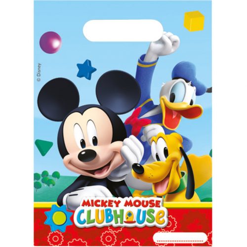 Mickey Mouse Uitdeelzakjes bestellen bij FeestVoordeel |