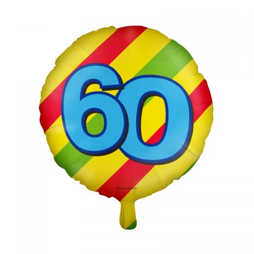 Folieballon Happy 60 bestellen bij FeestVoordeel |