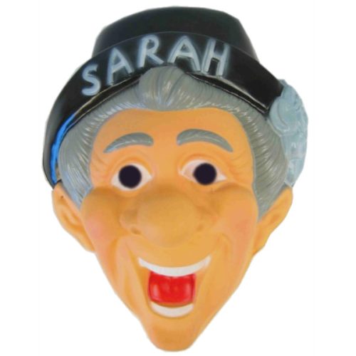 Plastic Masker 50 jaar Sarah bestellen bij FeestVoordeel |