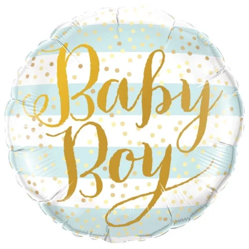 Folieballon Baby Boy bestellen bij FeestVoordeel |
