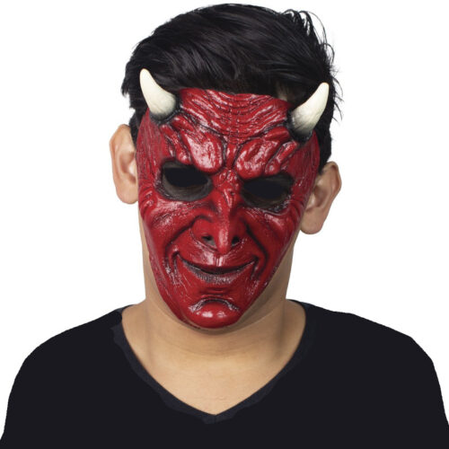 Face Mask Duivel bestellen bij FeestVoordeel |