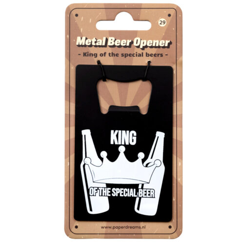 Bieropener King of the special beers bestellen bij FeestVoordeel |